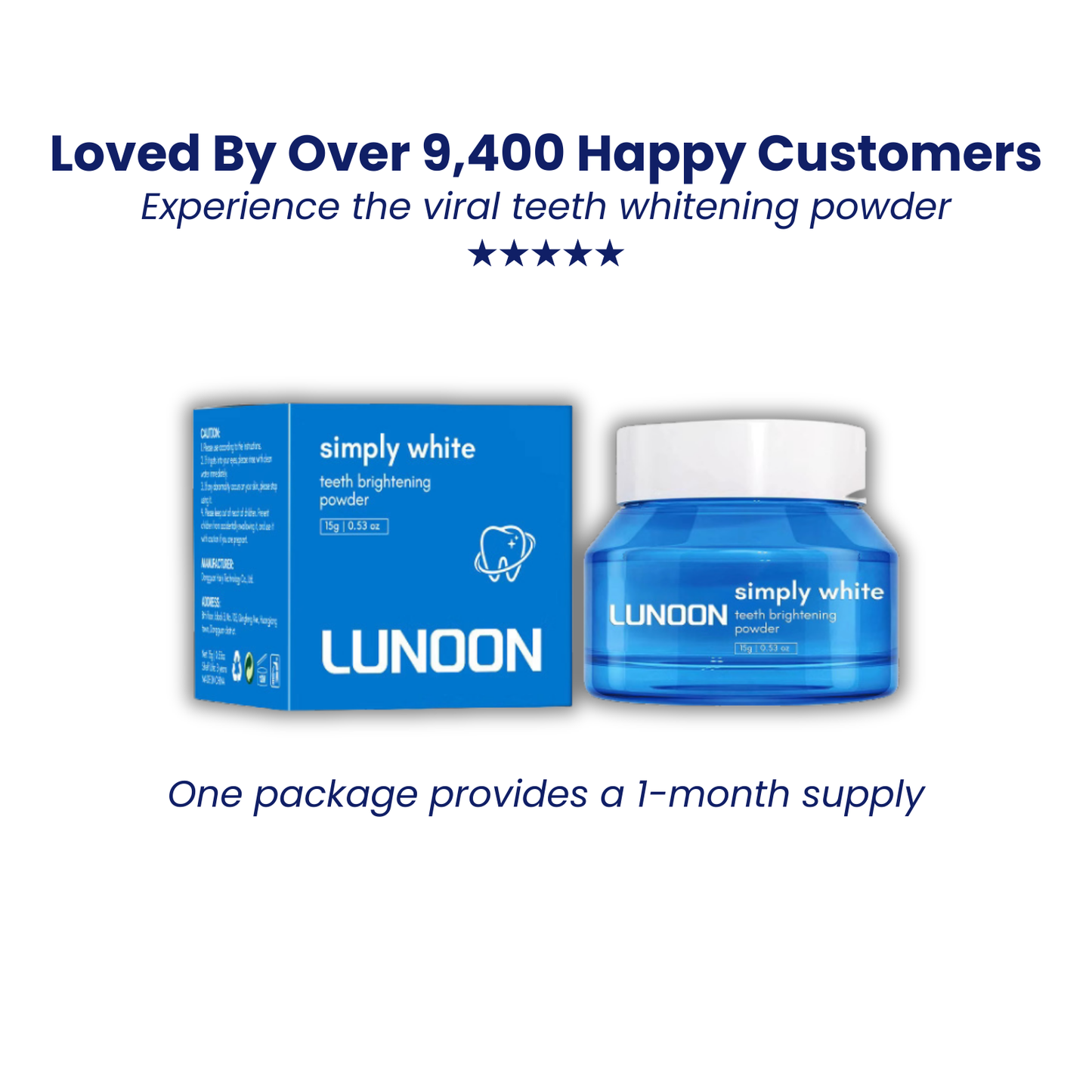 Lunoon™ - Teeth Whitening Powder