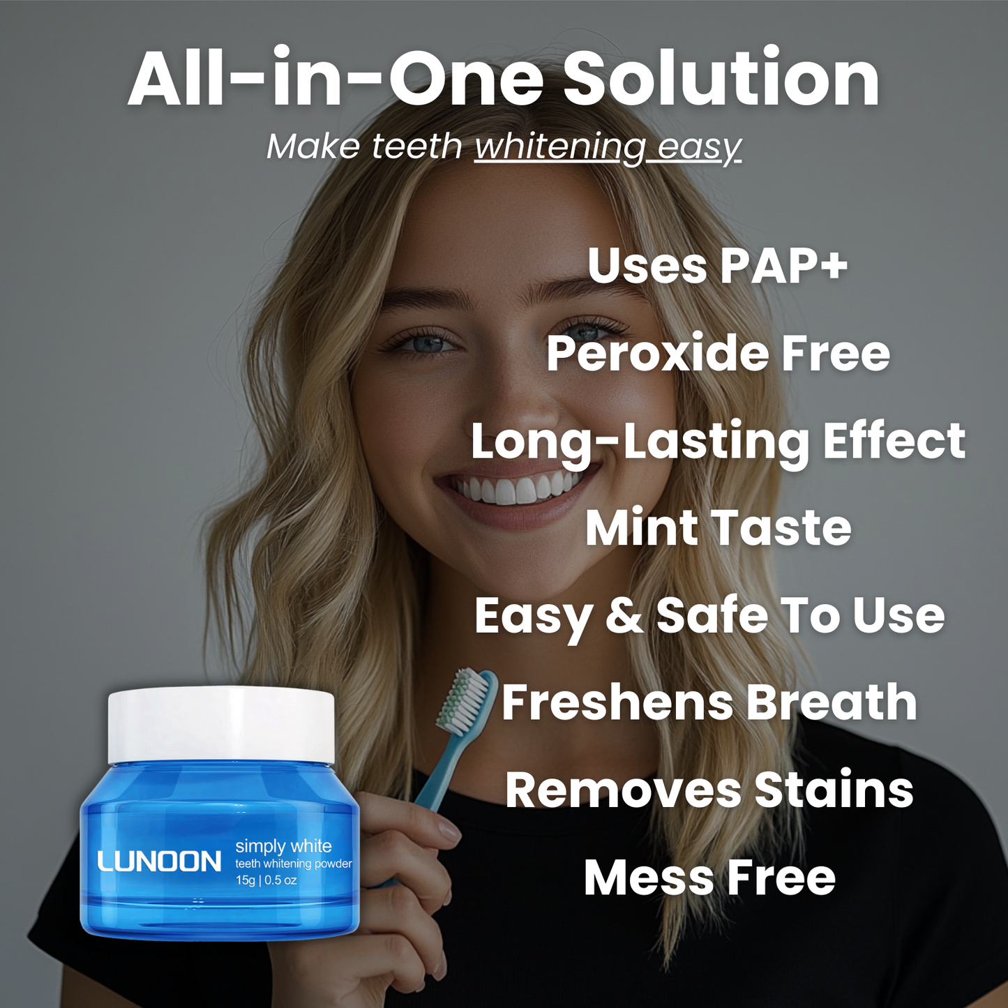 Lunoon™ - Teeth Whitening Powder